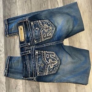 Rock Revival Blue Boot Cut Jeans